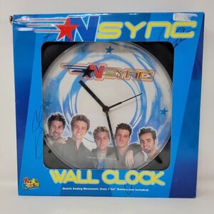 NSYNC Wall Clock Vintage 2000 Kidz Kraze International Quartz‎ Analog Movement